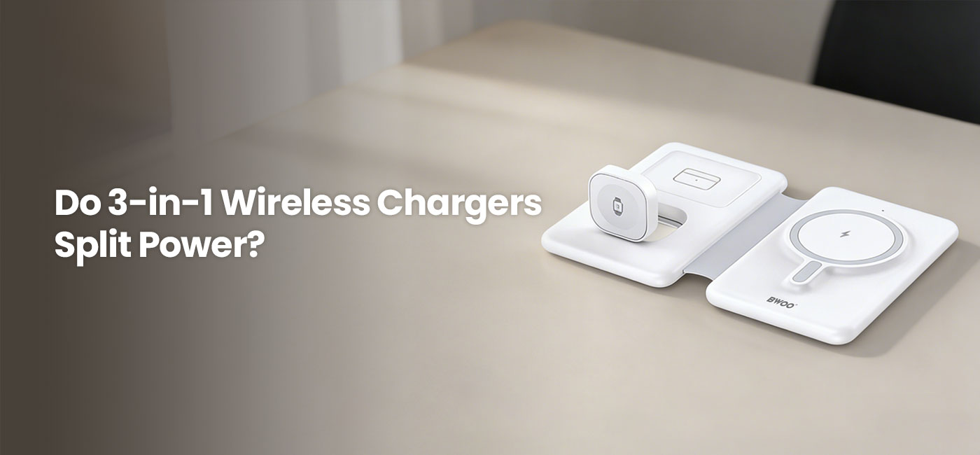 Wireless Charger Station 3-in-1