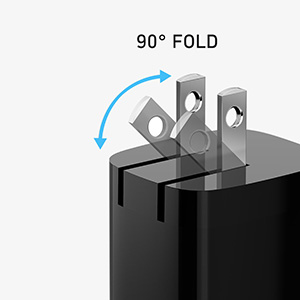 GAN Foldable Charger-300