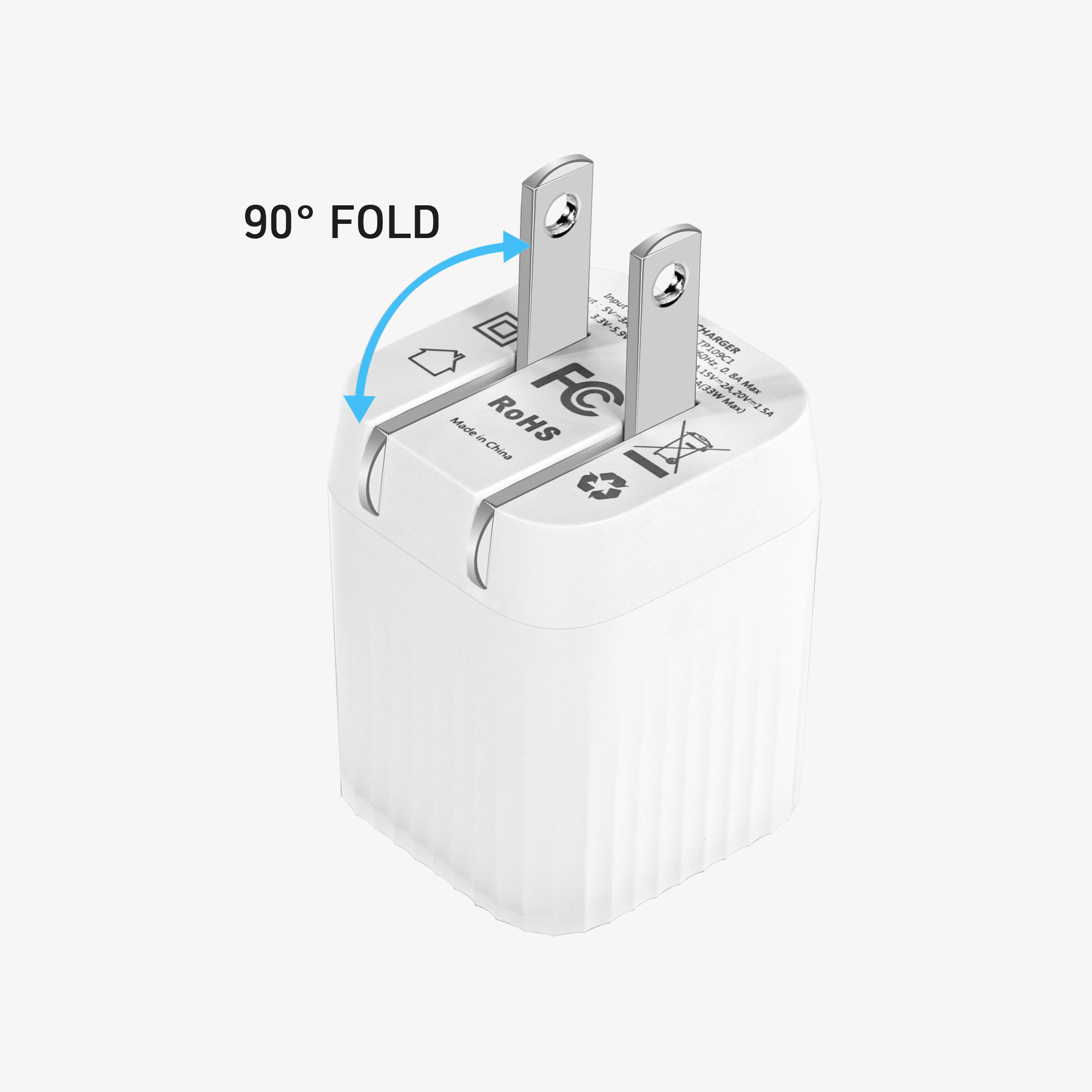 33W Folding Charger