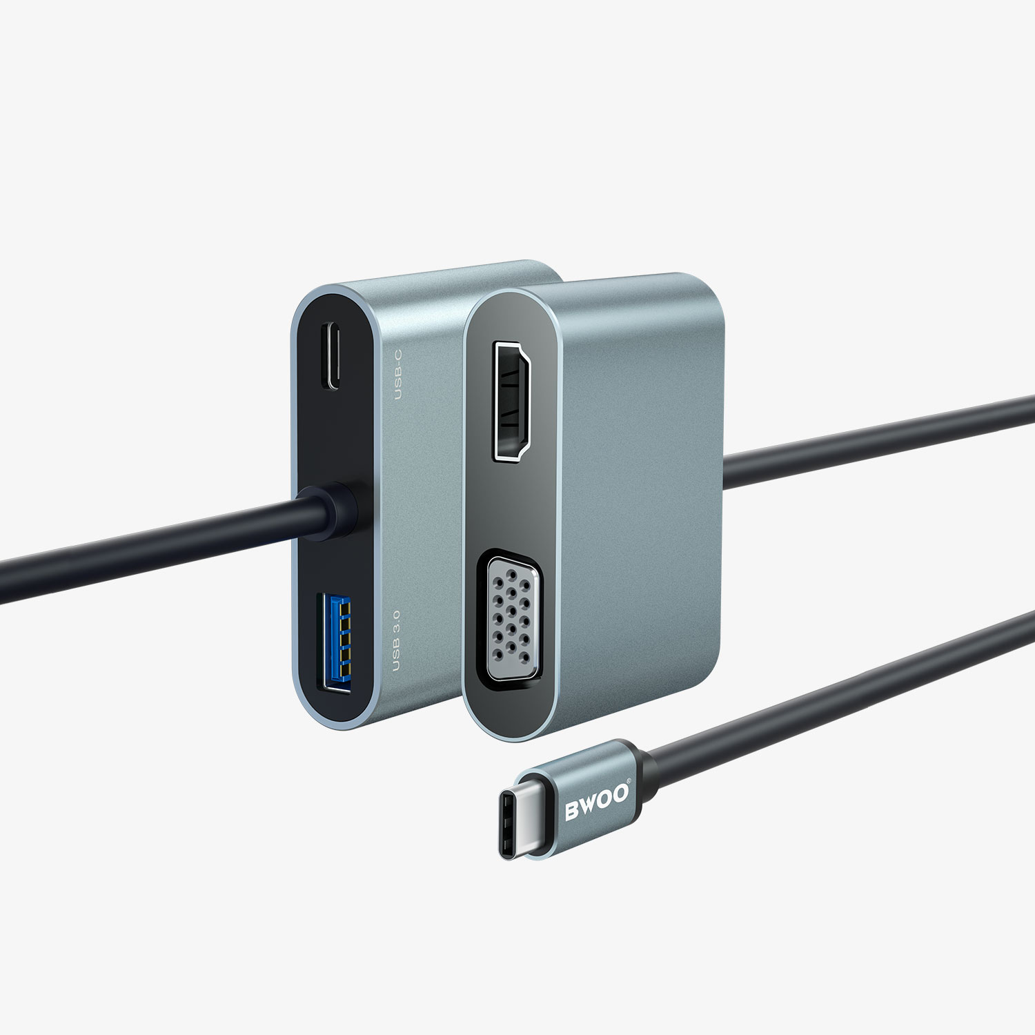 Type-C 4K USB Hub
