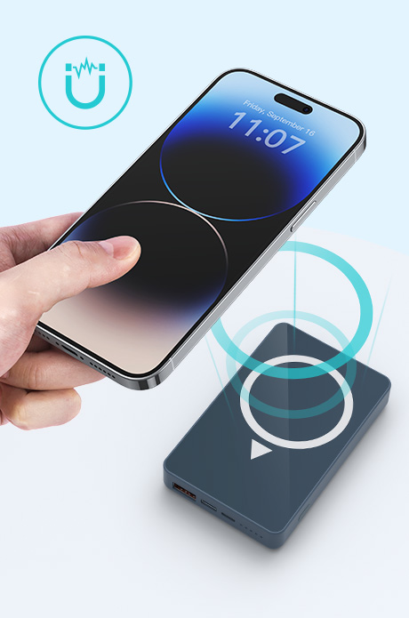 mag safe wireless power bank