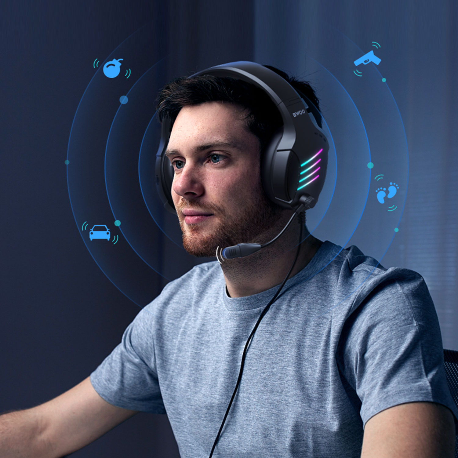 PC gaming headset