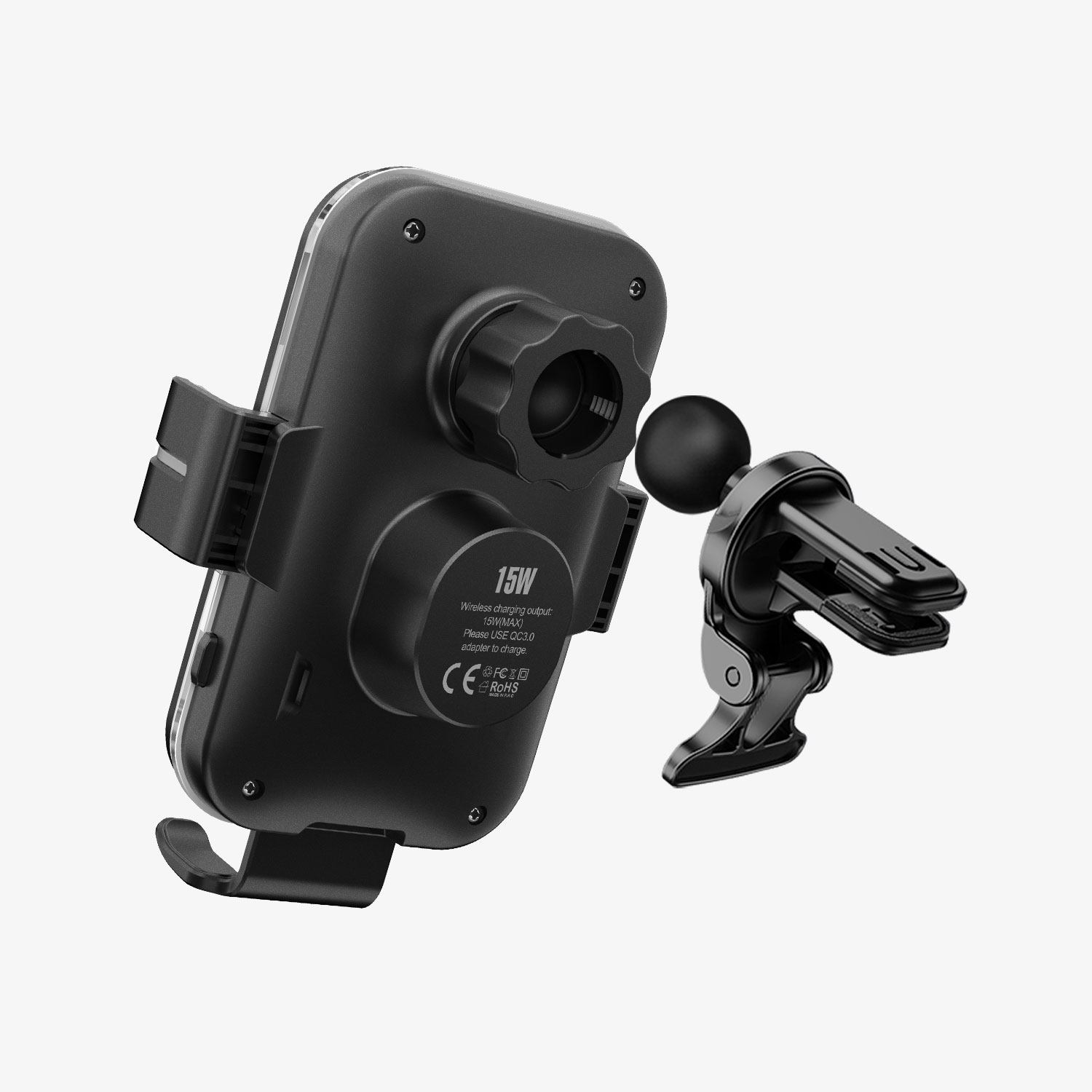 15W wireless in car charger