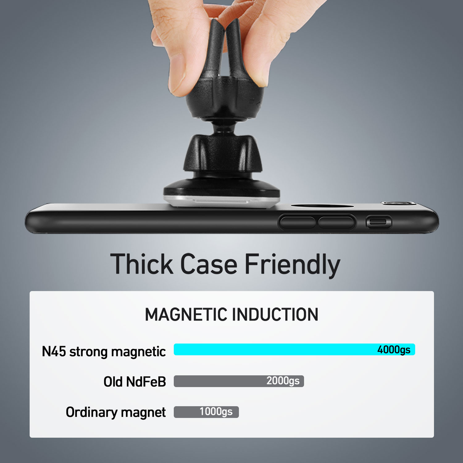 magnetic mobile phone holder