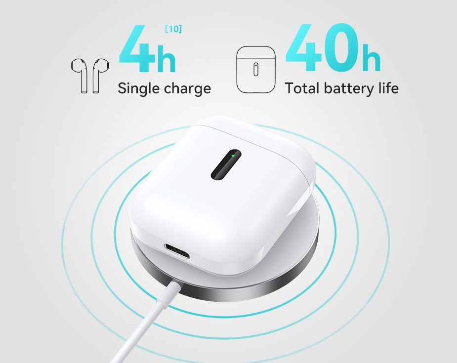 BWOO Earphones charging