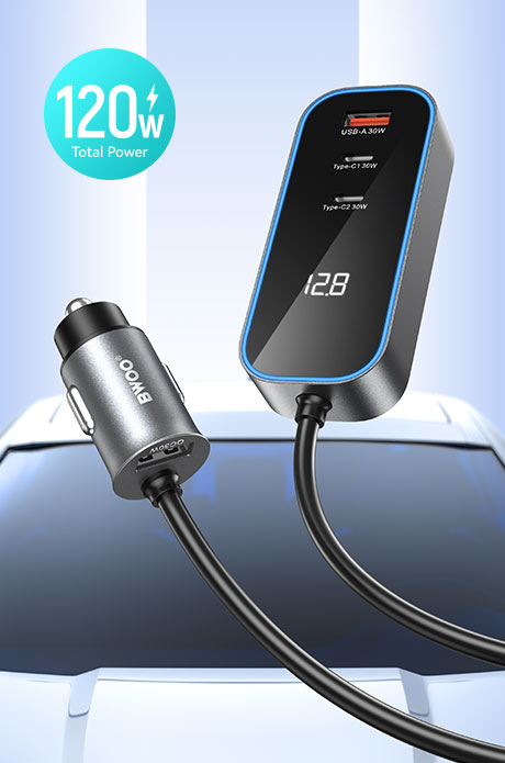 3-port-USB-C-car-charger