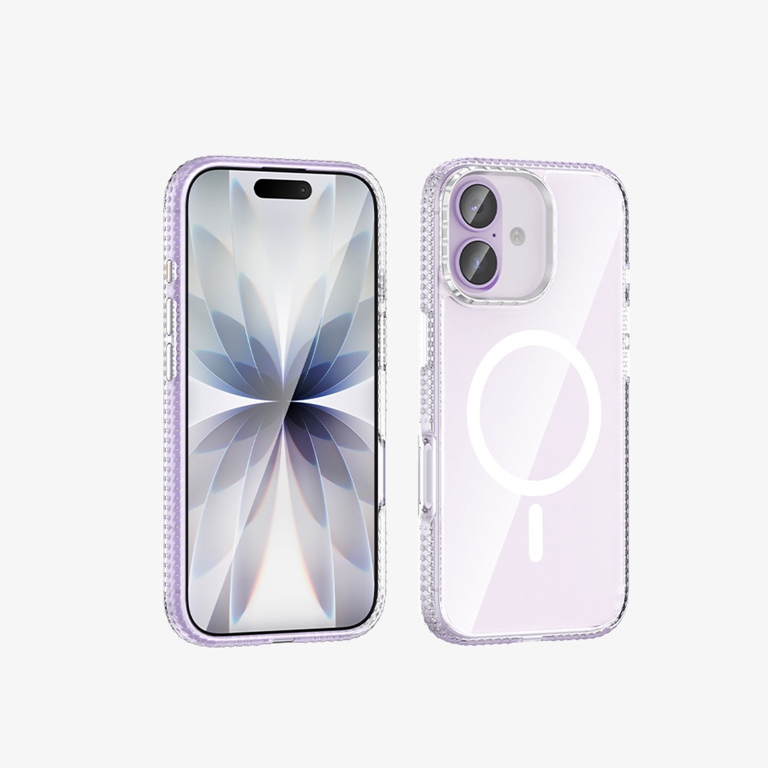 Anti-Slip Magnetic Clear Phone Case-1