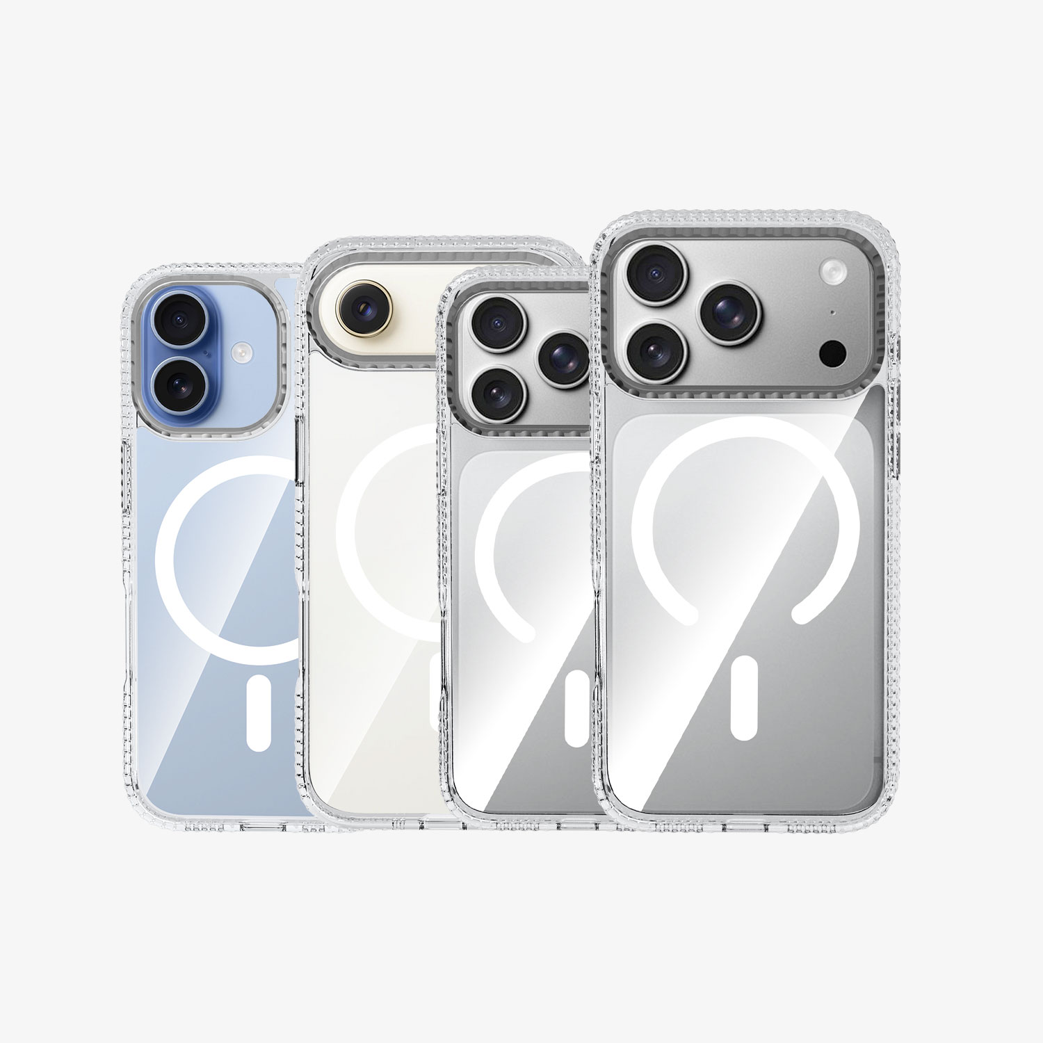 Anti-Slip Magnetic Clear Phone Case-5