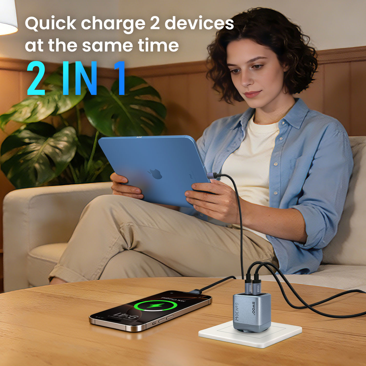 BO-CDA237 Dual Ports Charger