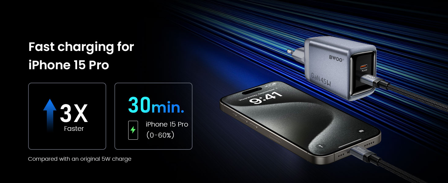 BO-CDA239 Fast Charger for iPhone