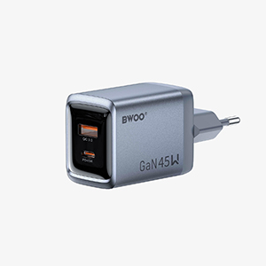 GaNex 45W Dual-Port GaN Charger(USB-A + USB-C)