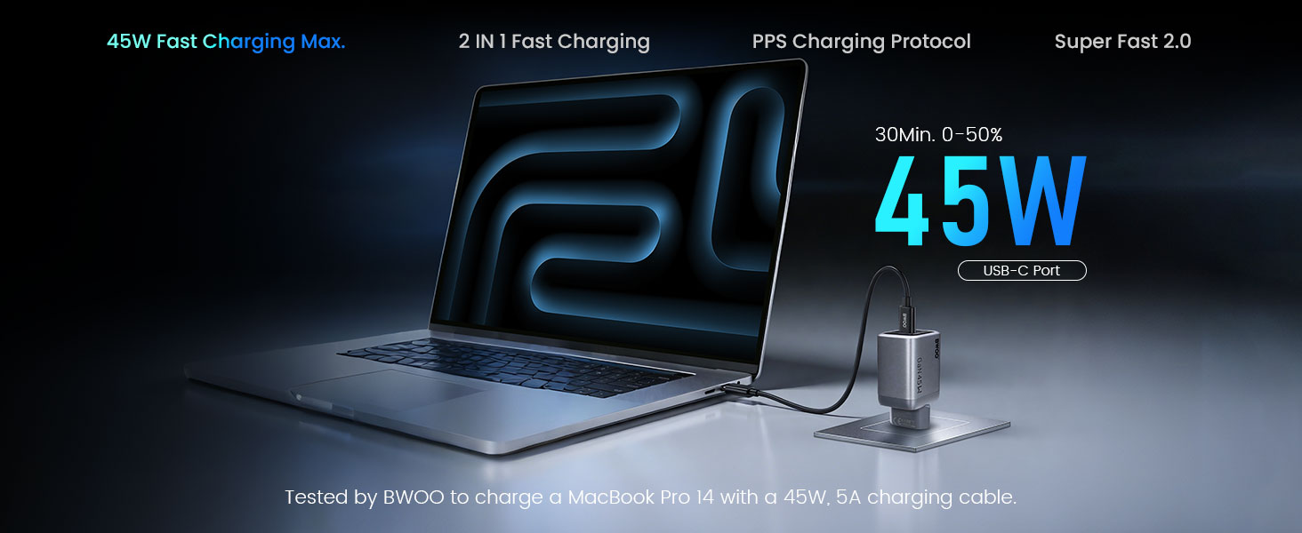 BO-CDA240 PD 45W USB-C Charger