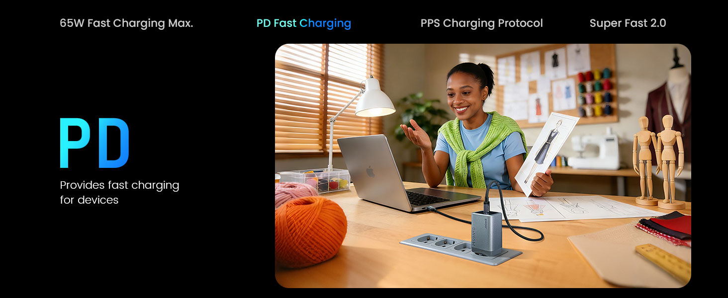 BO-CDA241 PD Fast USB-C Wall Charger