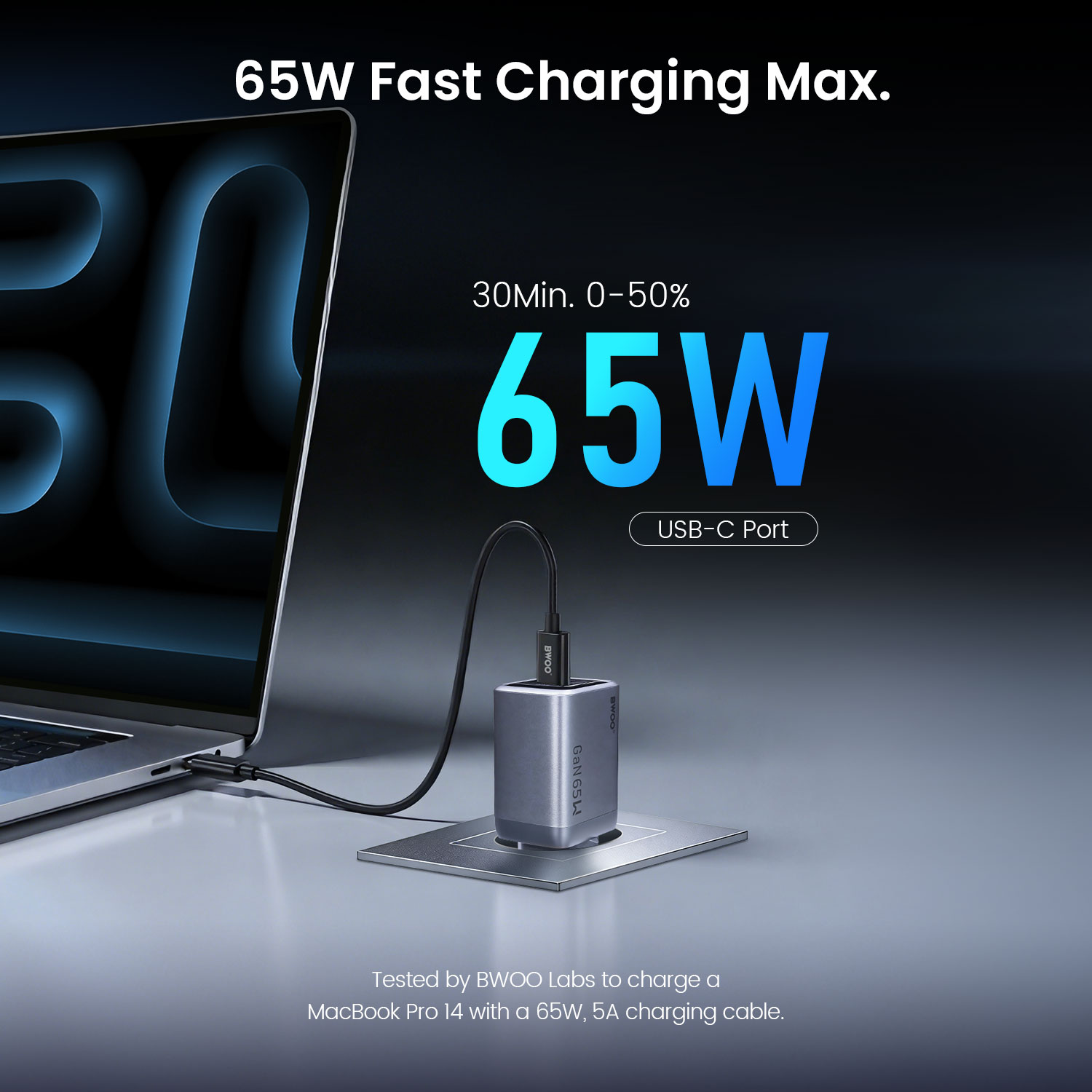 BO-CDA242 PD 65W GaN Charger