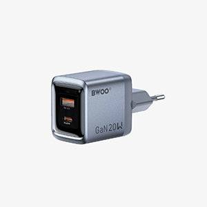 BWOO GaNex 20W Dual-Port GaN Charger(USB-C + USB-A)