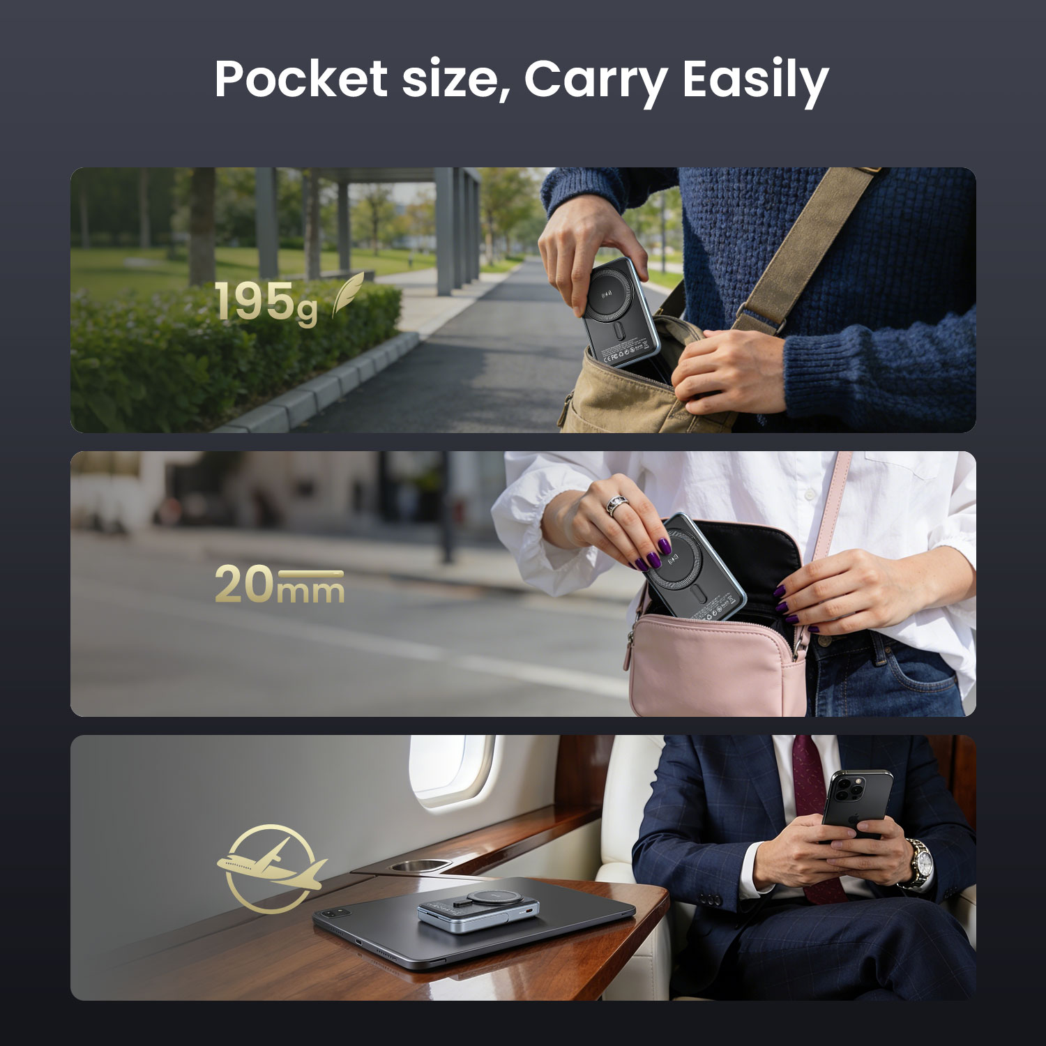 Power Bank with Pocket Size