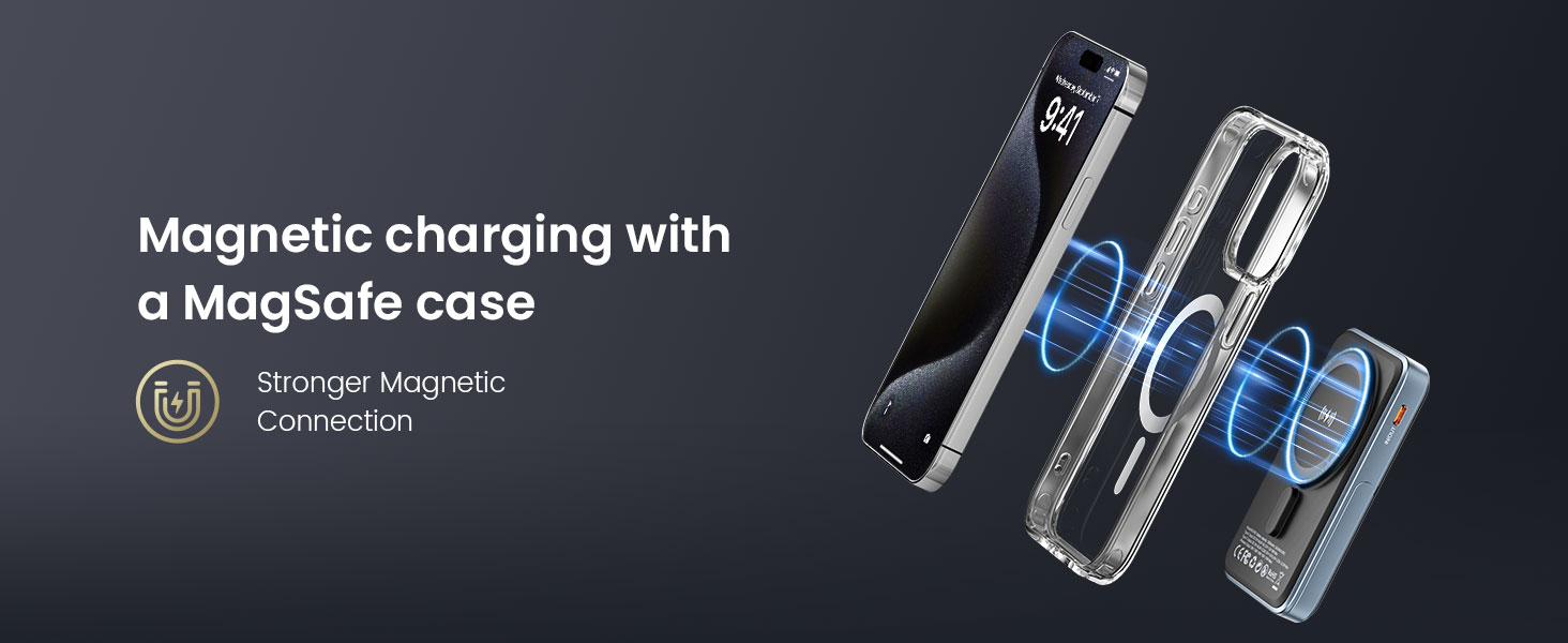 Wireless Magnetic Portable Charger