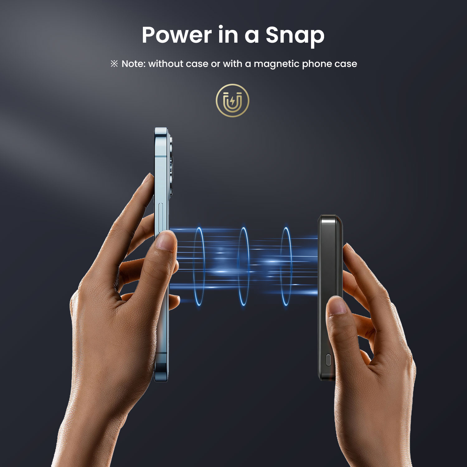 BO-P82 Power Bank with Strong Magnetic Attachment