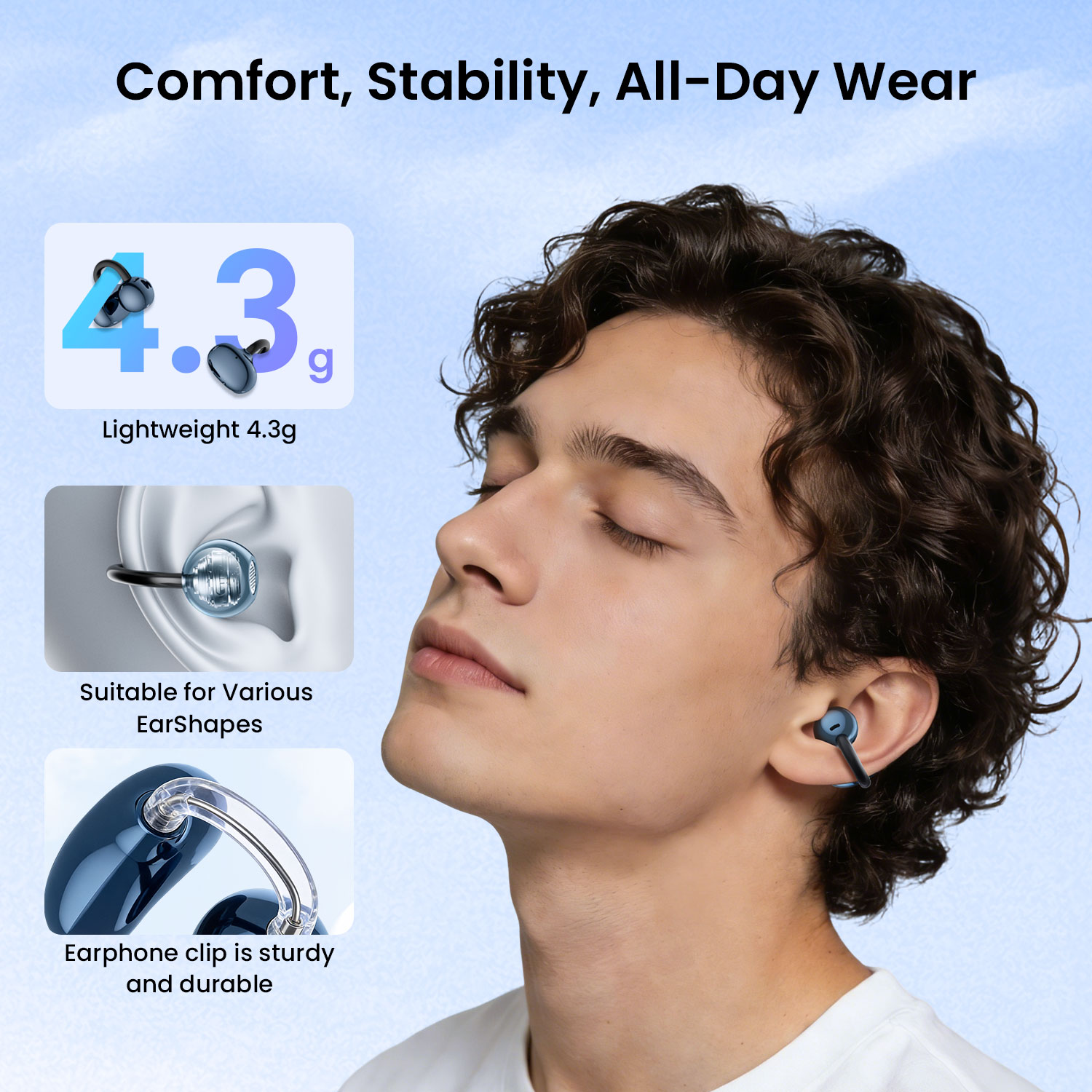 Comfortable OWS Earphones