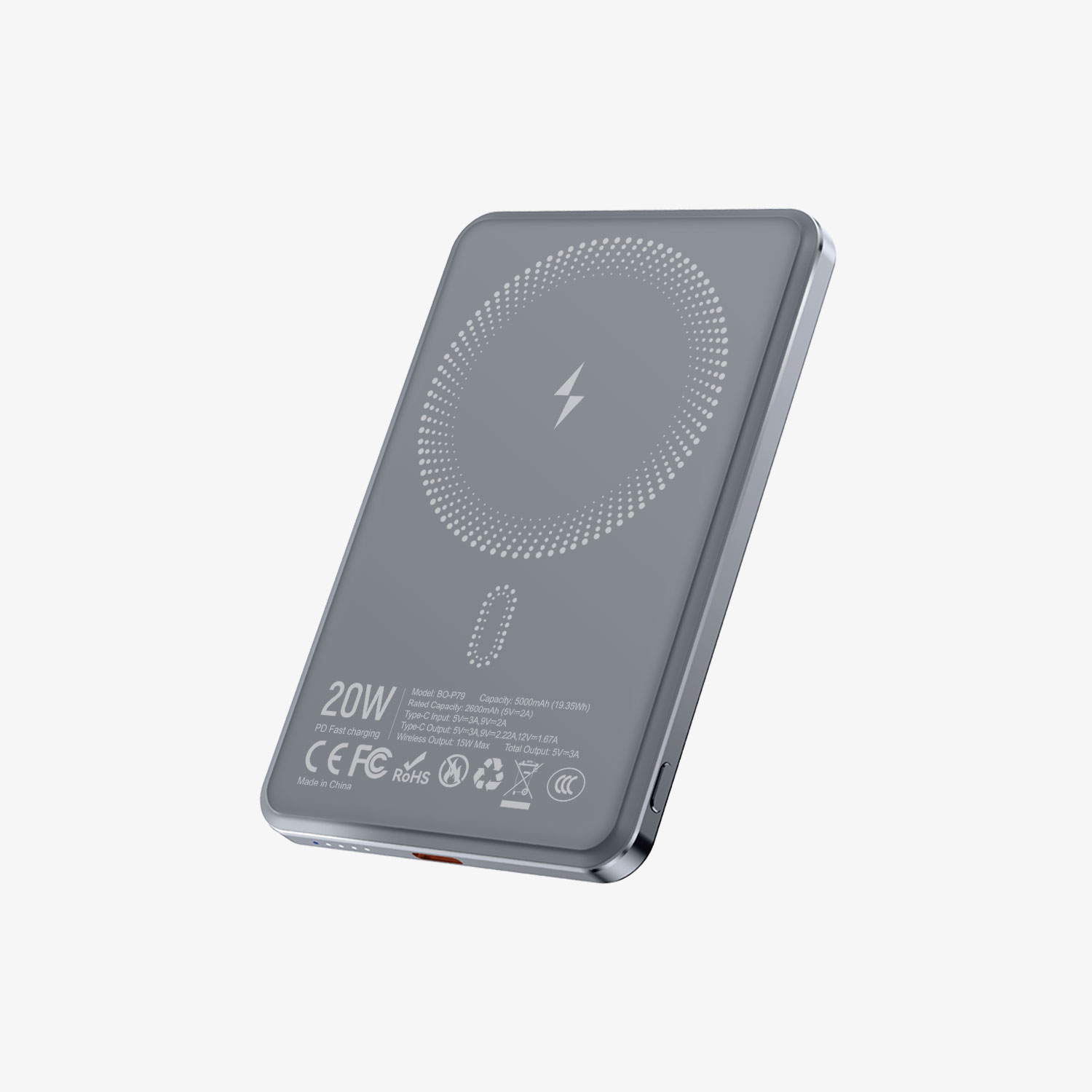 BO-P79 Magnetic Power Bank