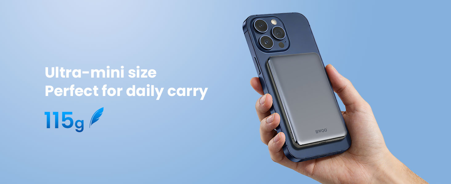 Lightweight Mini Size Wireless Power Bank