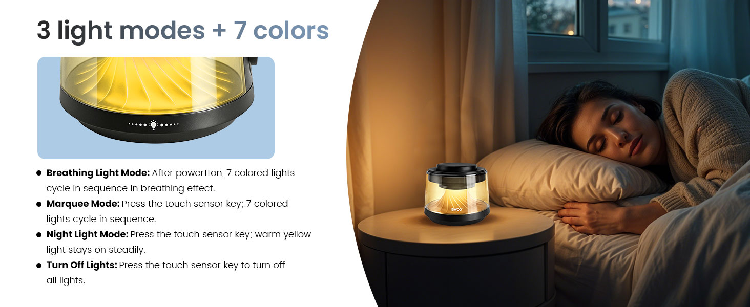 Wireless Charging Station Built-in RGB Lights