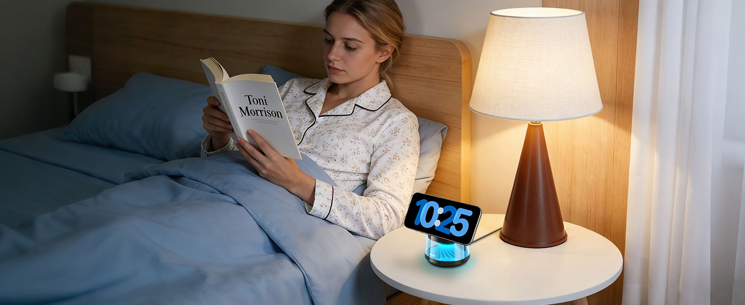 BO-WL25 Wireless Charging Station for Bedroom