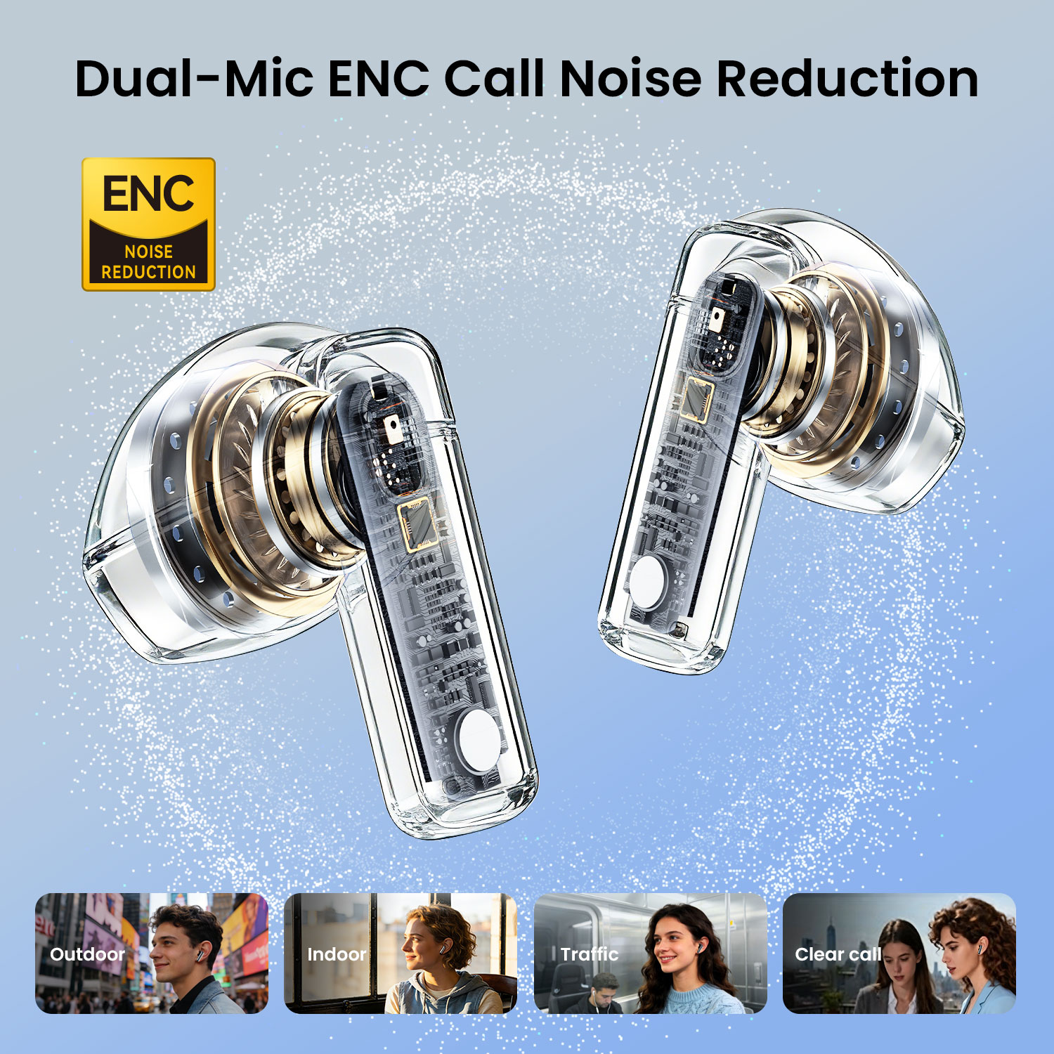 BO-BW41 Wireless Earphone Noise Cancelling