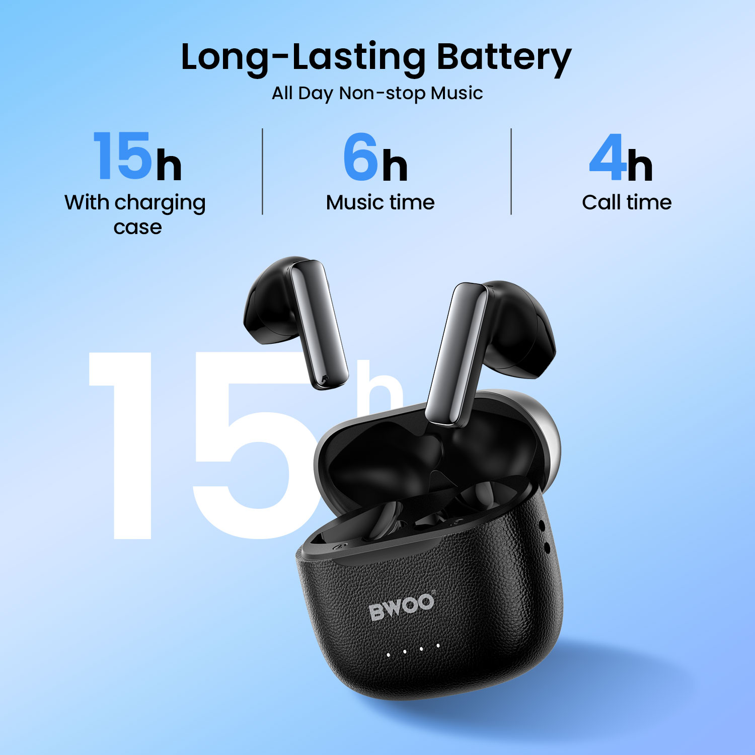 BO-BW41 ENC Wireless Earphone with Long-Lasting Battery