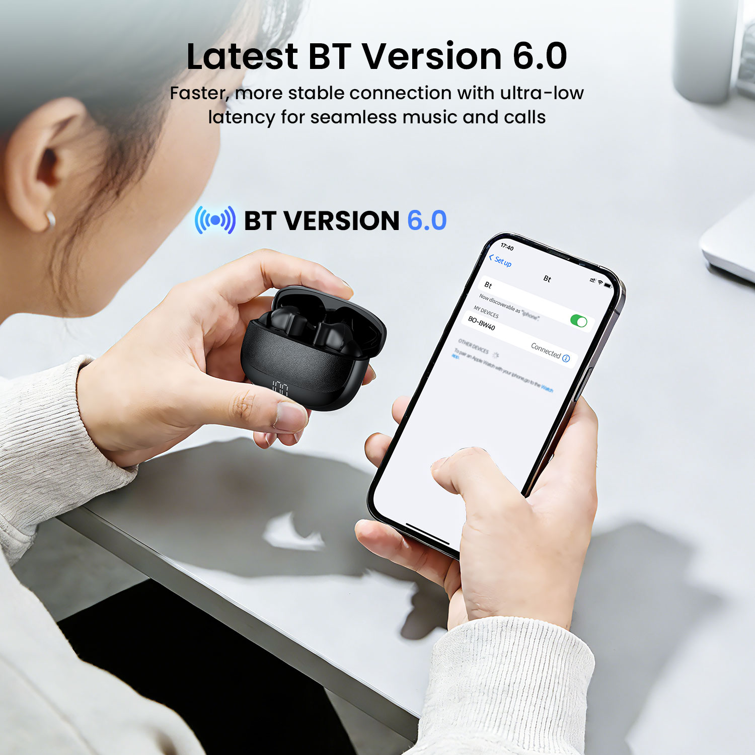 BO-BW40 ANC Wireless Earbuds