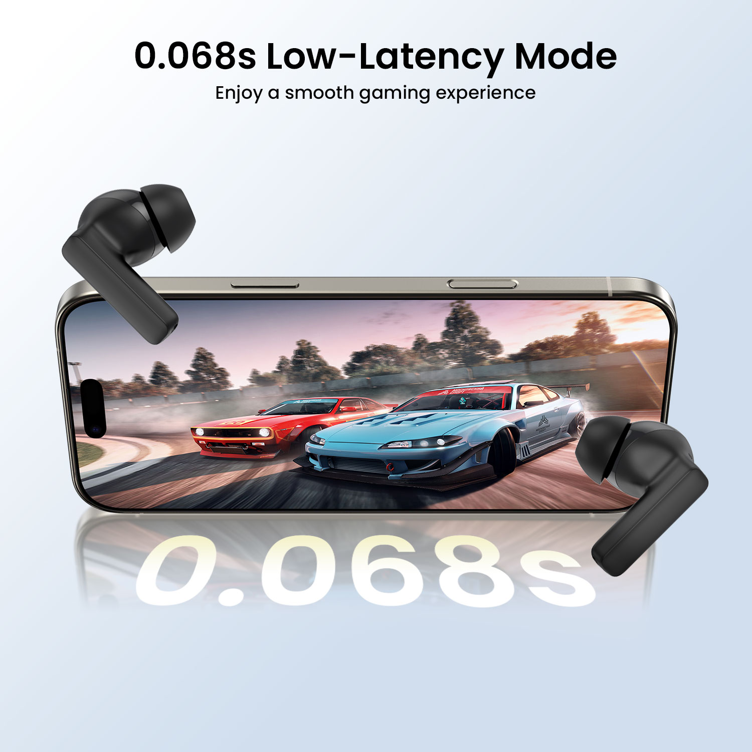 BO-BW40 ANC Wireless Earbuds with Low Latency