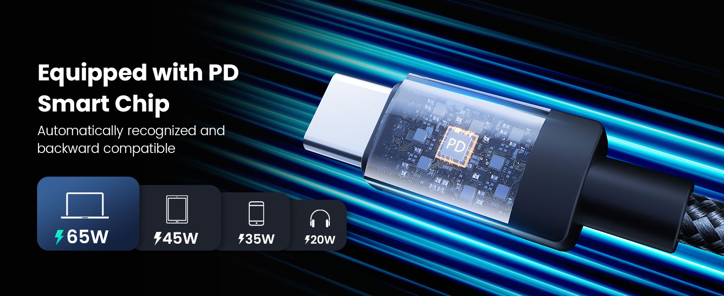 BO-X401CC USB-C Cable with PD Smart Chip