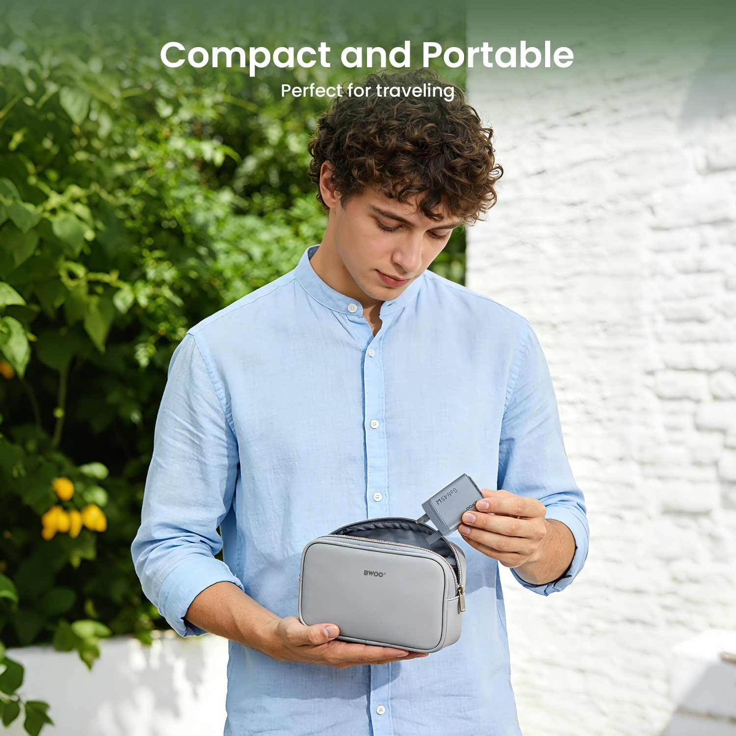 BO-CDA255 45W GaN Charger with Compact Design