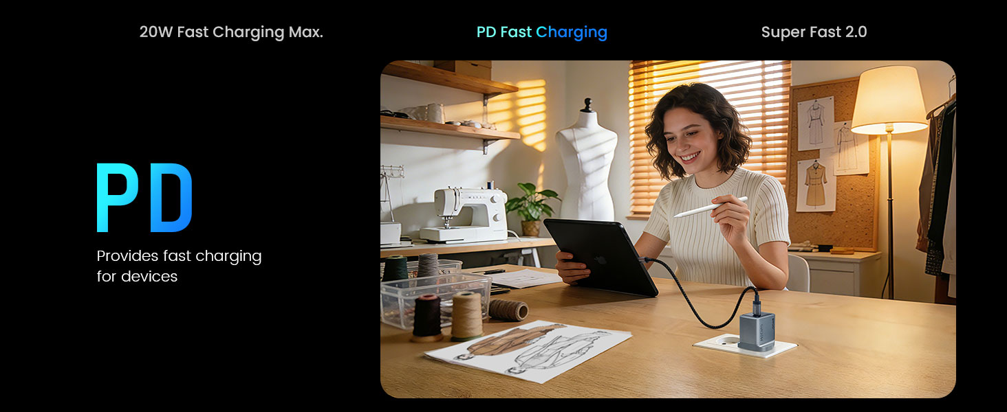 BO-CDA259 20W USB-C Charger for iPad