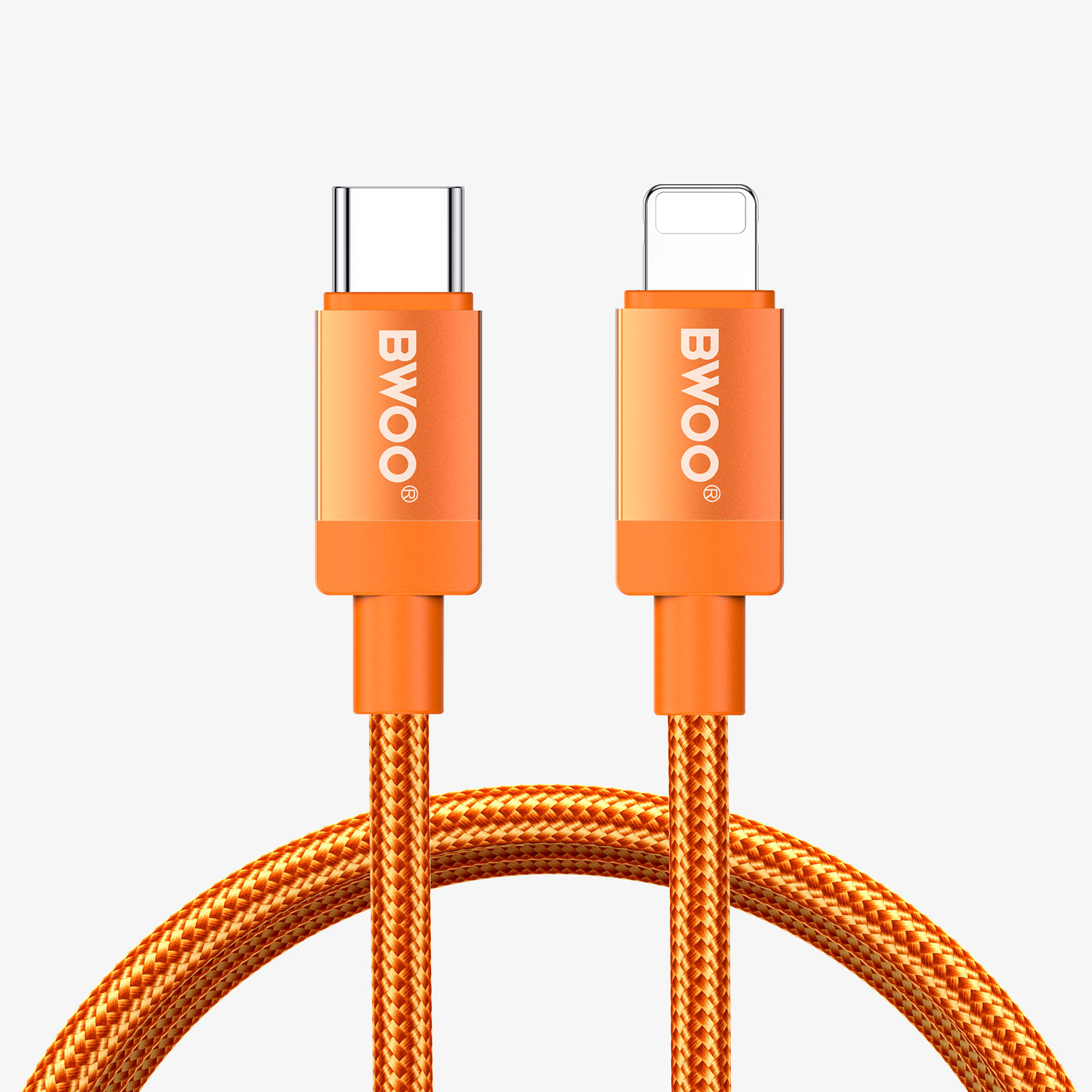 30W USB-C to Lightning Cable Orange