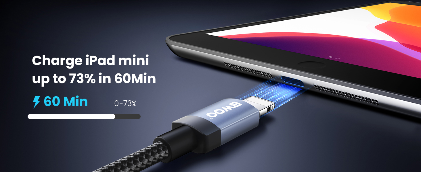 BO-X401CL 30W Fast Charging Cable for iPad