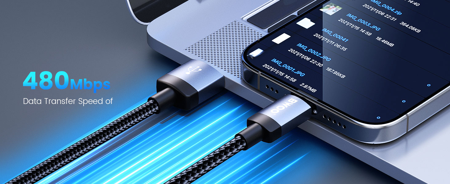 BO-X401C Data Cable with 480Mbps