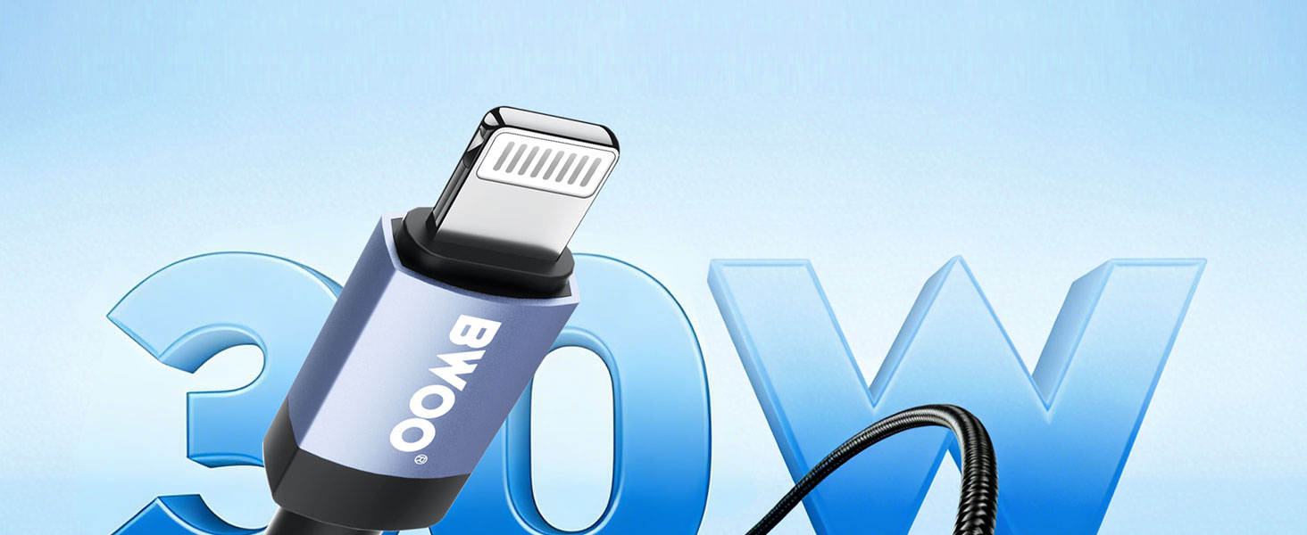BO-X401CL 30W USB-C to Lightning Data Cable