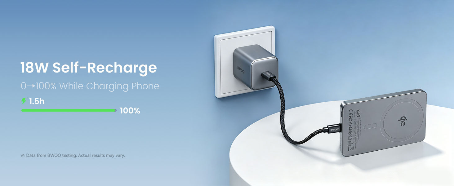 18W Self-Recharge
