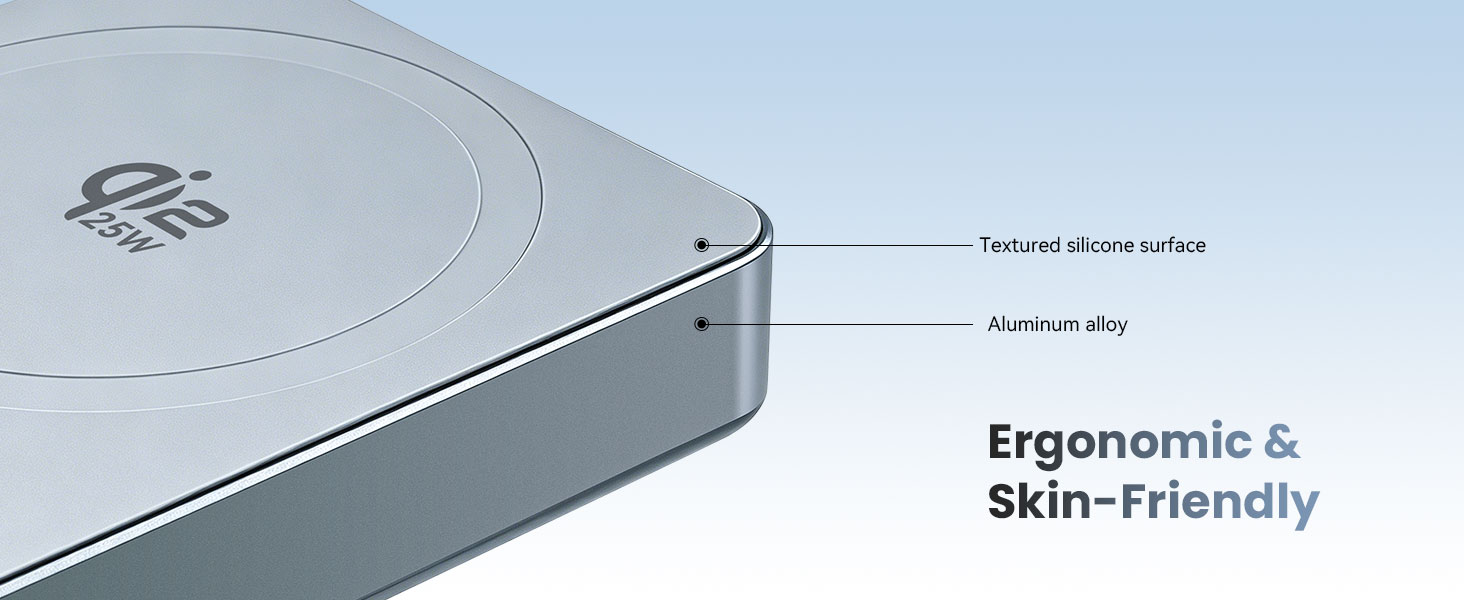 BWOO Qi2.2 Certified Power Bank with Instant Snap-on Charging