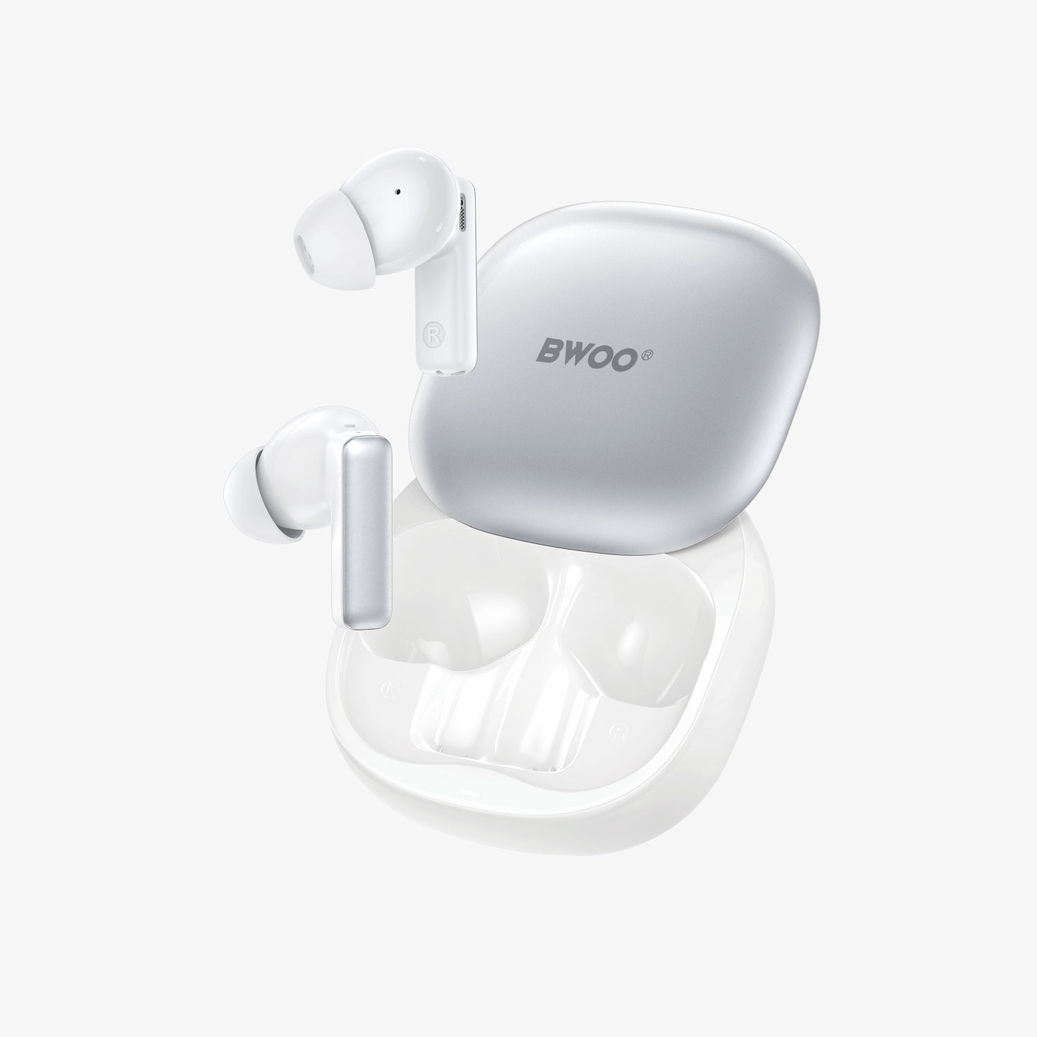 BWOO wireless earbuds with active noise cancellation