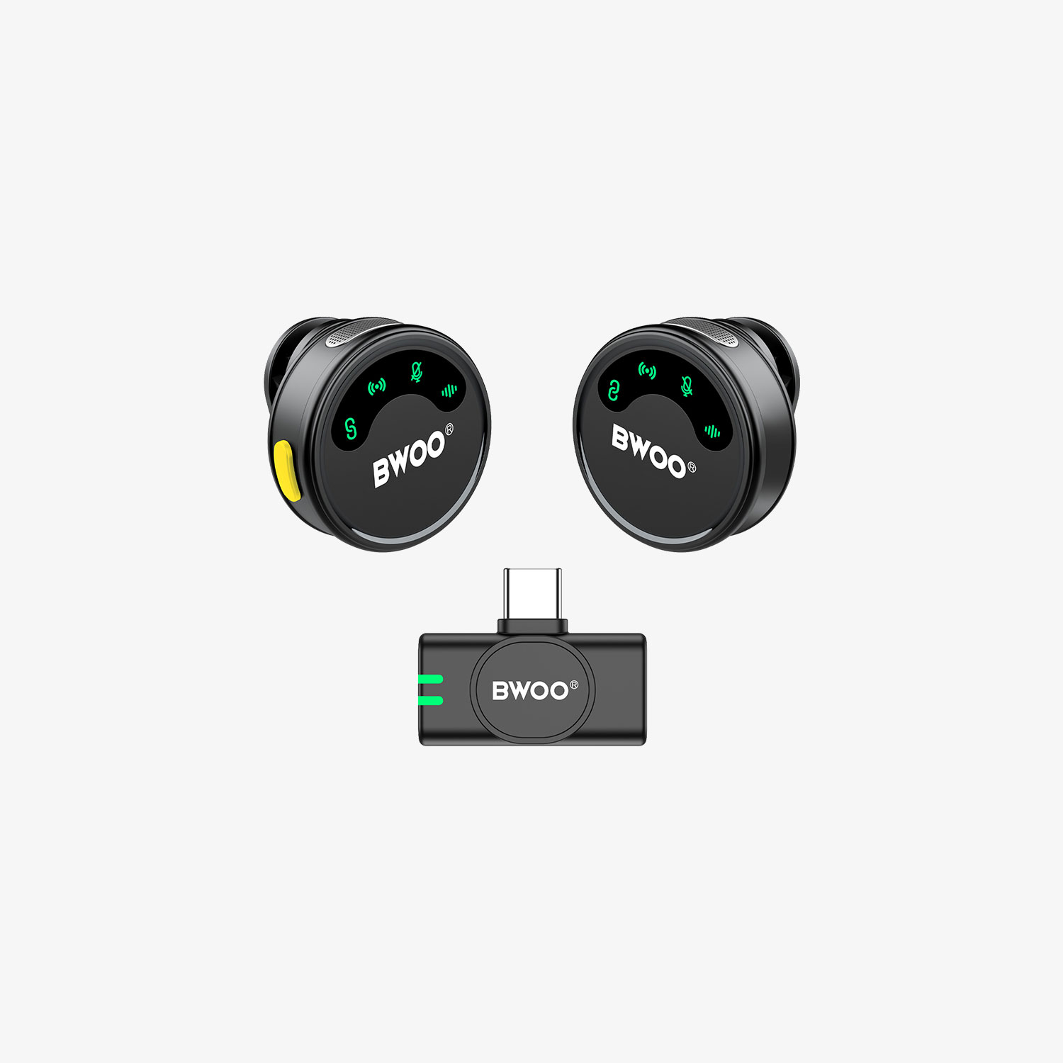 BWOO High Sensitivity Wireless Lavalier Microphone