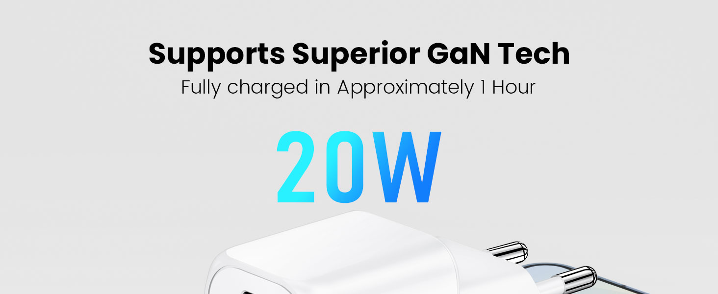 BWOO GaN 20W universal charger for smart phones