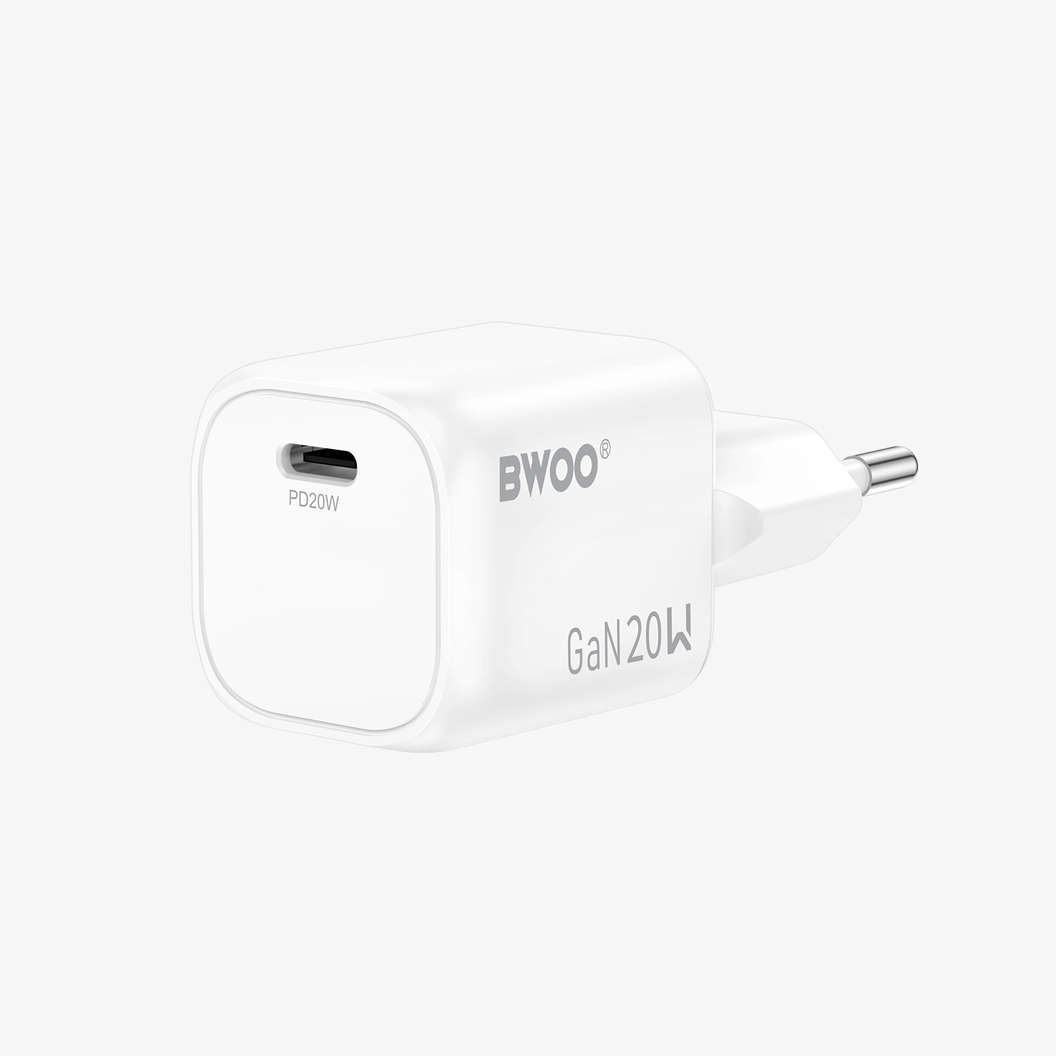BWOO GaN 20W Charger White