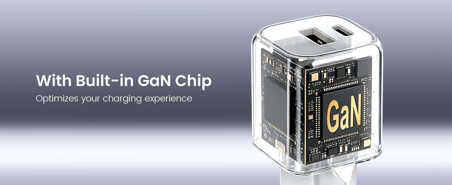 BWOO 30W USB-C fast charger powered by advanced GaN technology