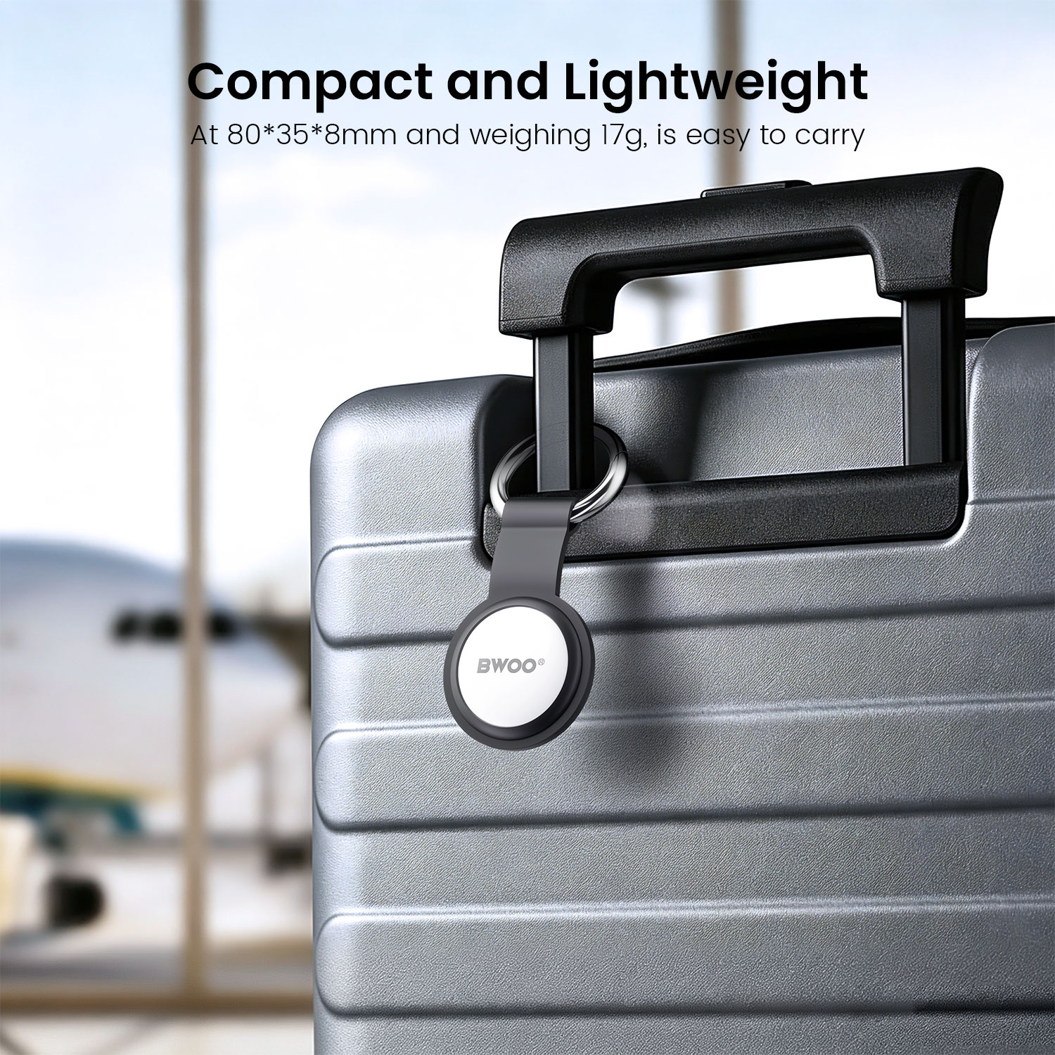 BWOO Smart Tracker Tag for Luggage and Bags