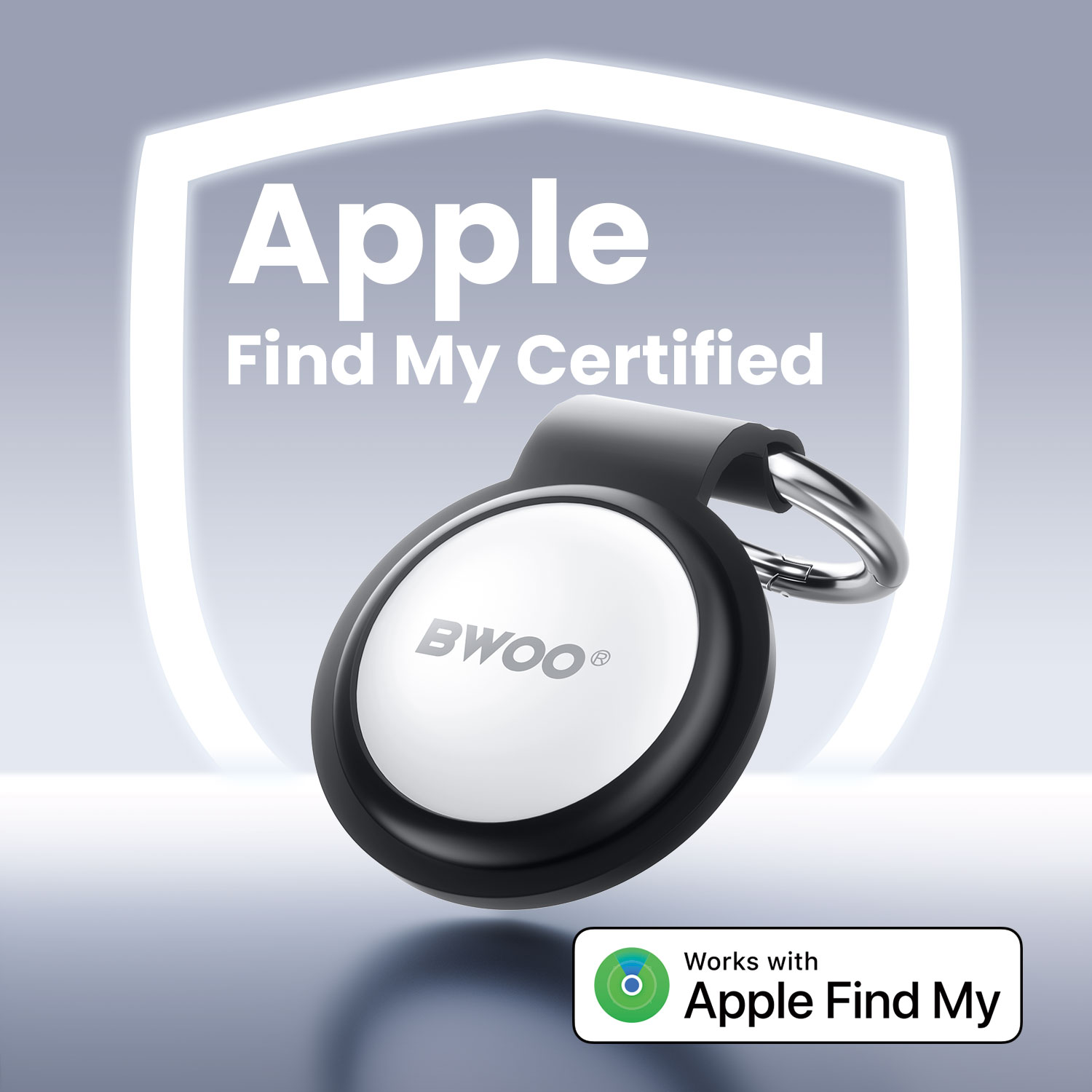 BWOO Smart Tracker Tag for Apple Find My