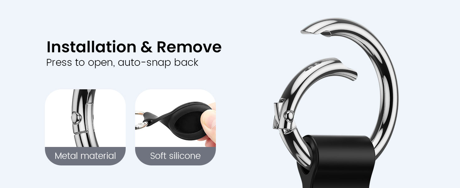 BWOO Smart Tracker Tag with Easy Installation