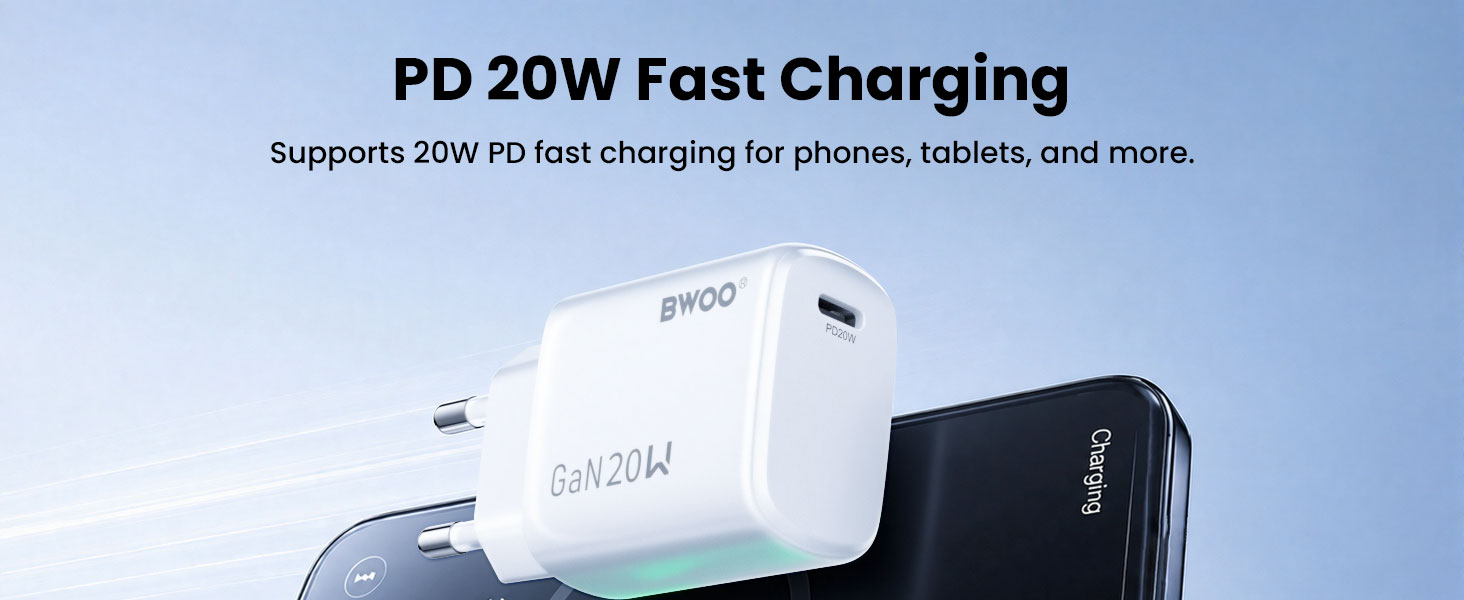 20W Fast Charger for iPhone 17 Series