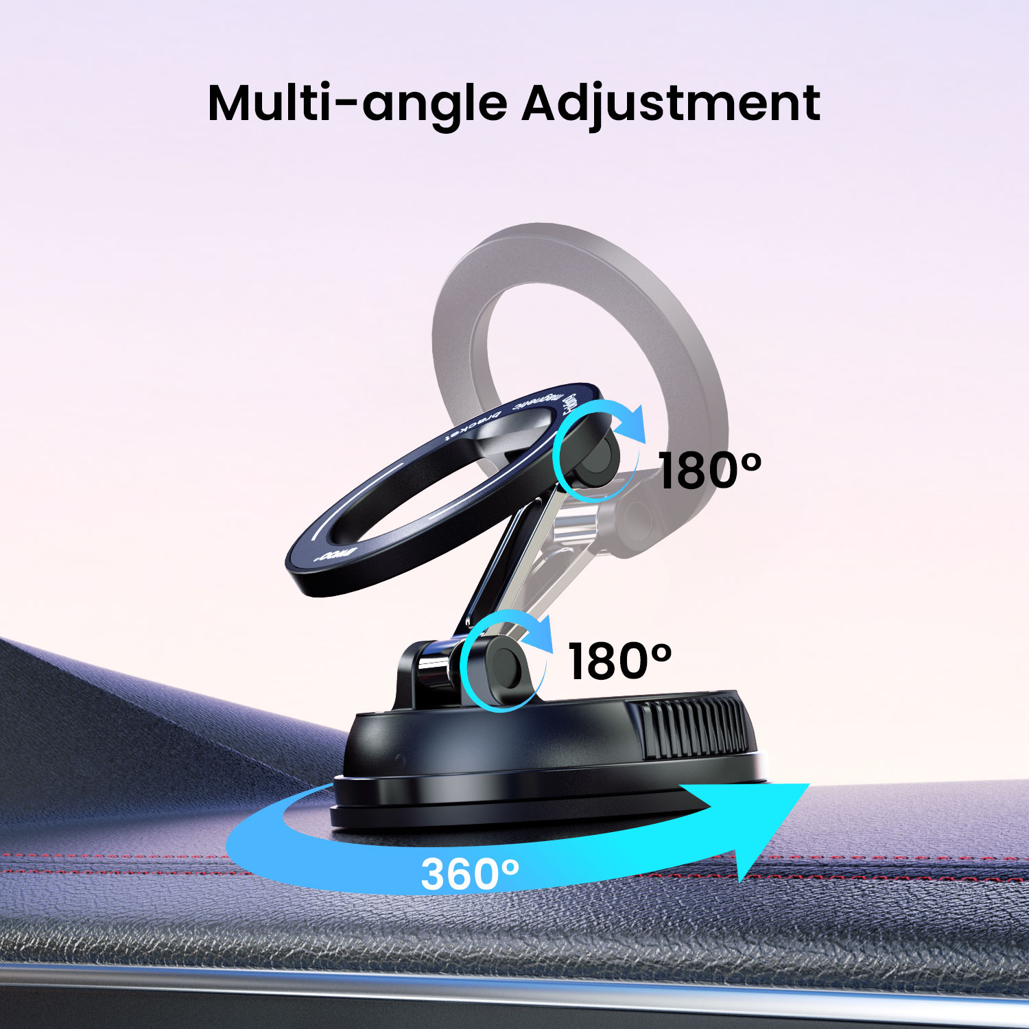 BWOO 180° Adjustable Magnetic Car Mount